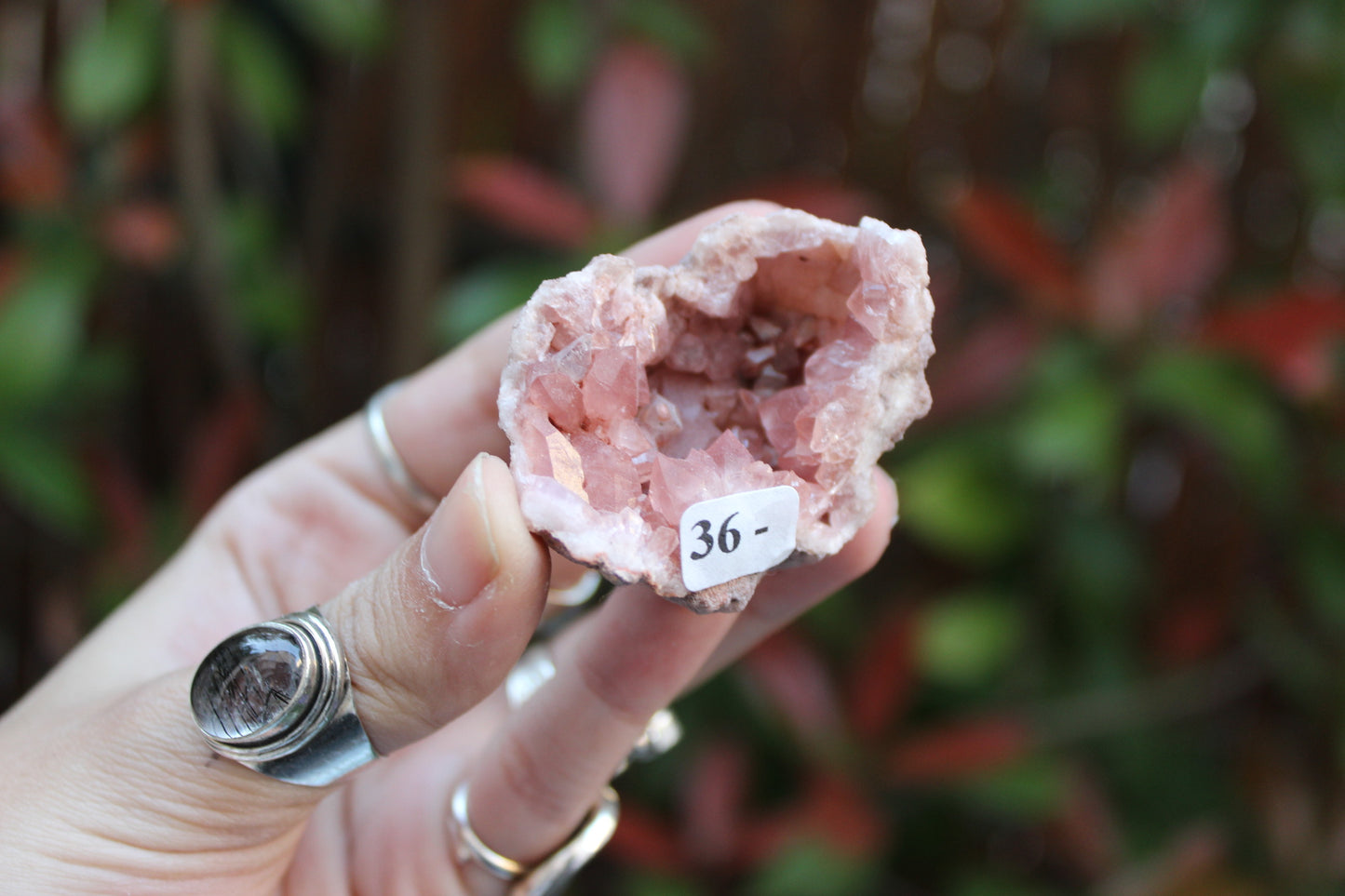 Pink Amethyst Geode
