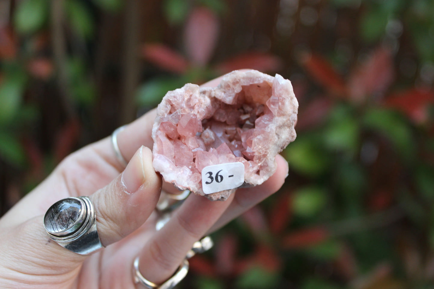 Pink Amethyst Geode