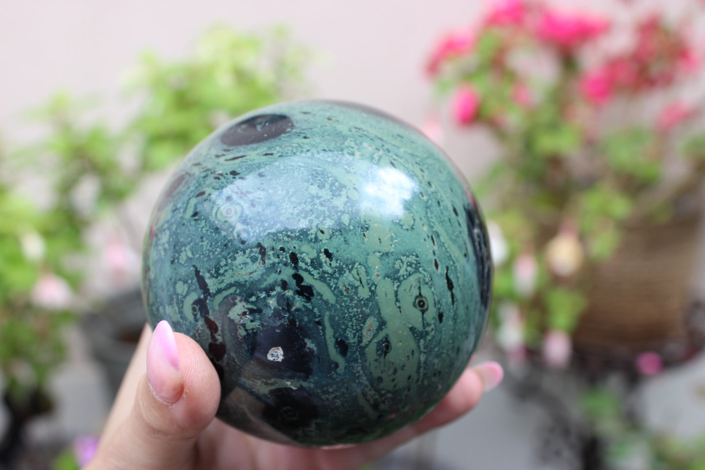 Kambaba Jasper Sphere