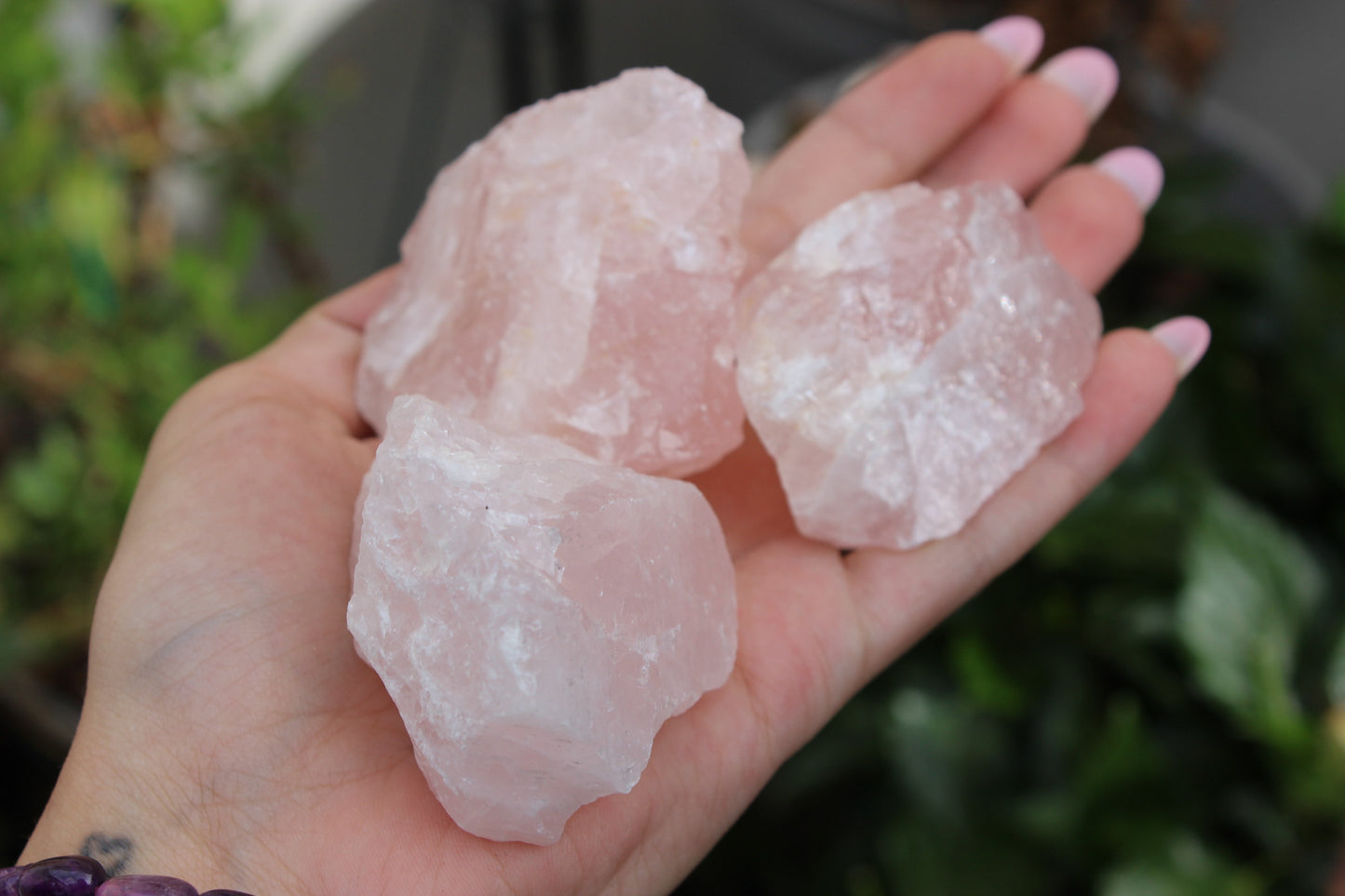Raw Rose Quartz