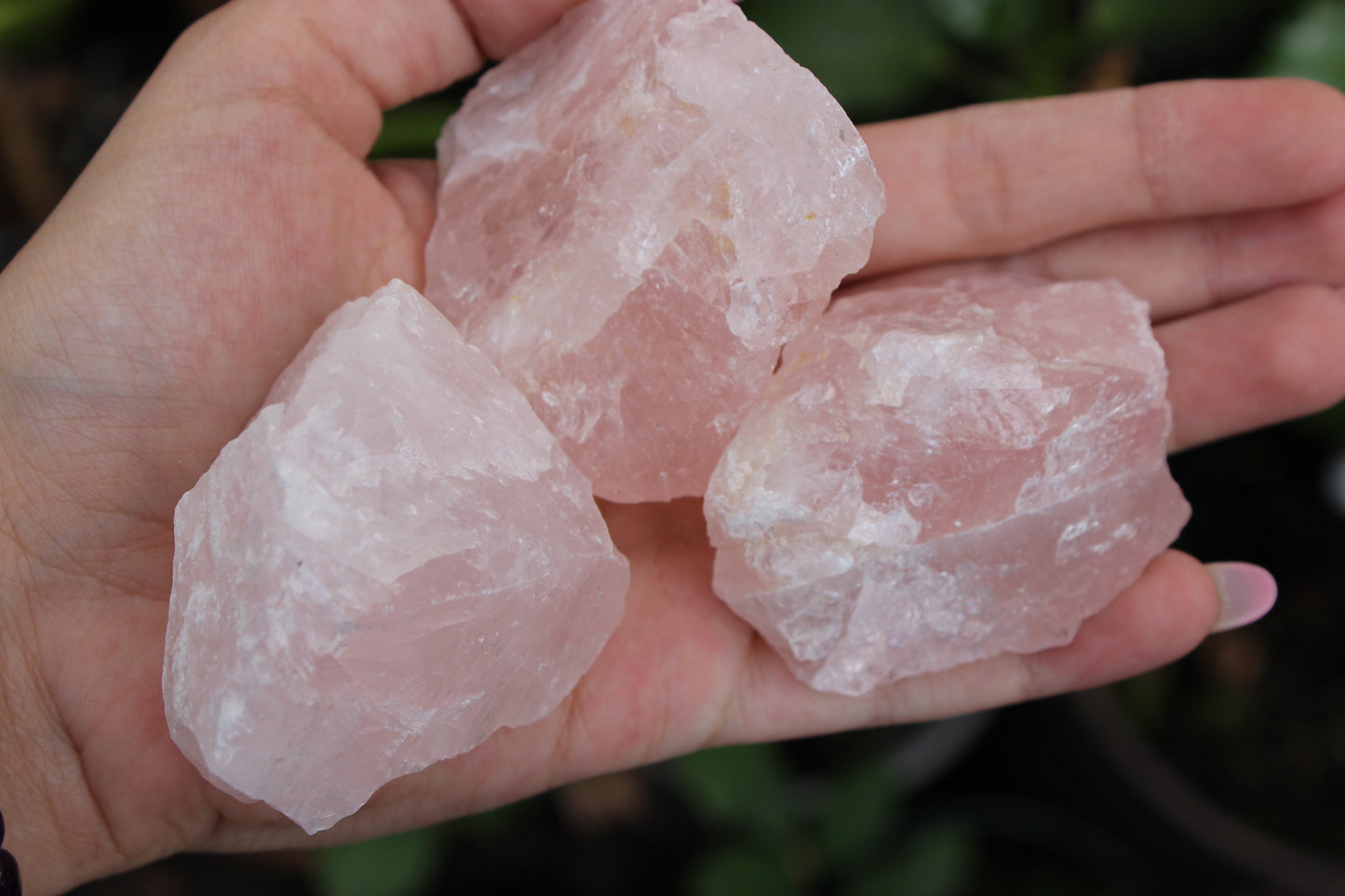 Raw Rose Quartz