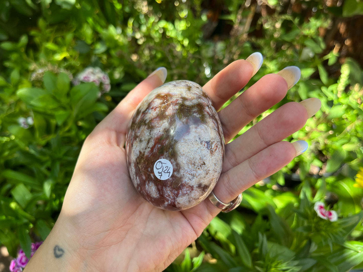 Polished Red Ocean Jasper