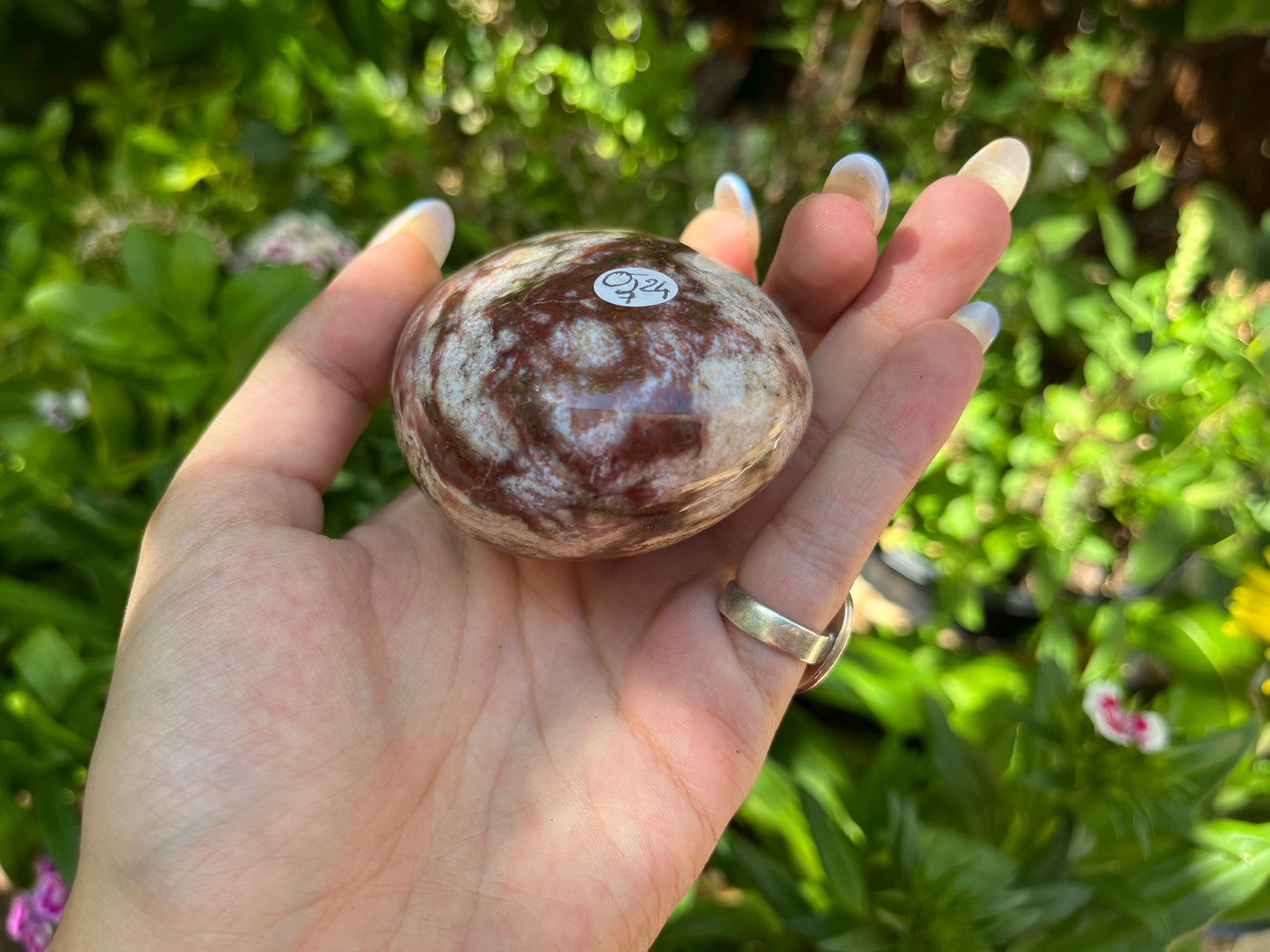 Polished Red Ocean Jasper