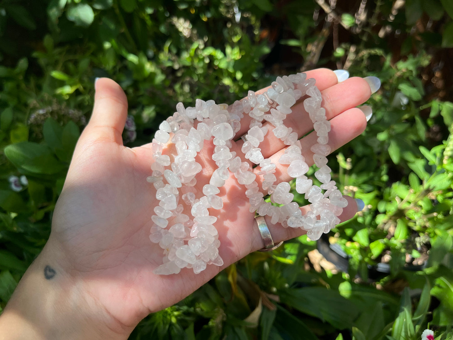 Rose Quartz Baroque Bracelet