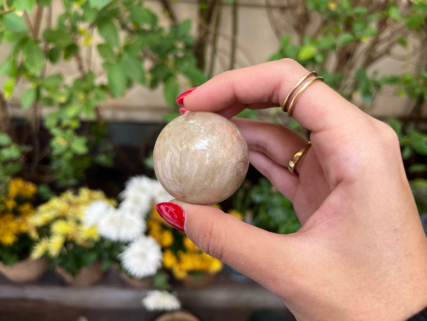 Natural Citrine Sphere