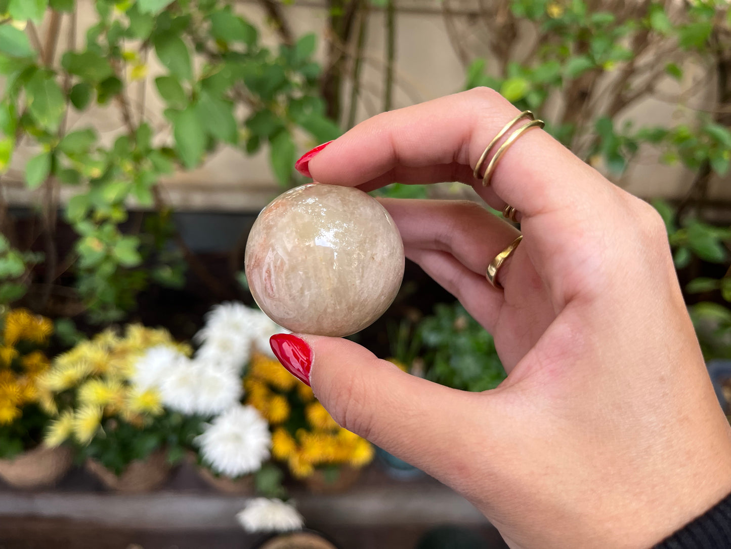 Natural Citrine Sphere