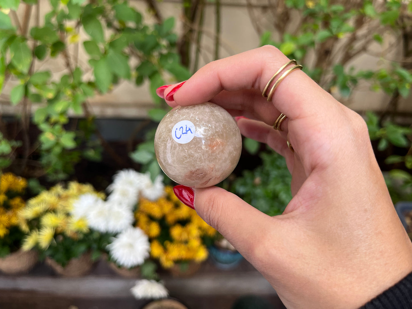 Natural Citrine Sphere