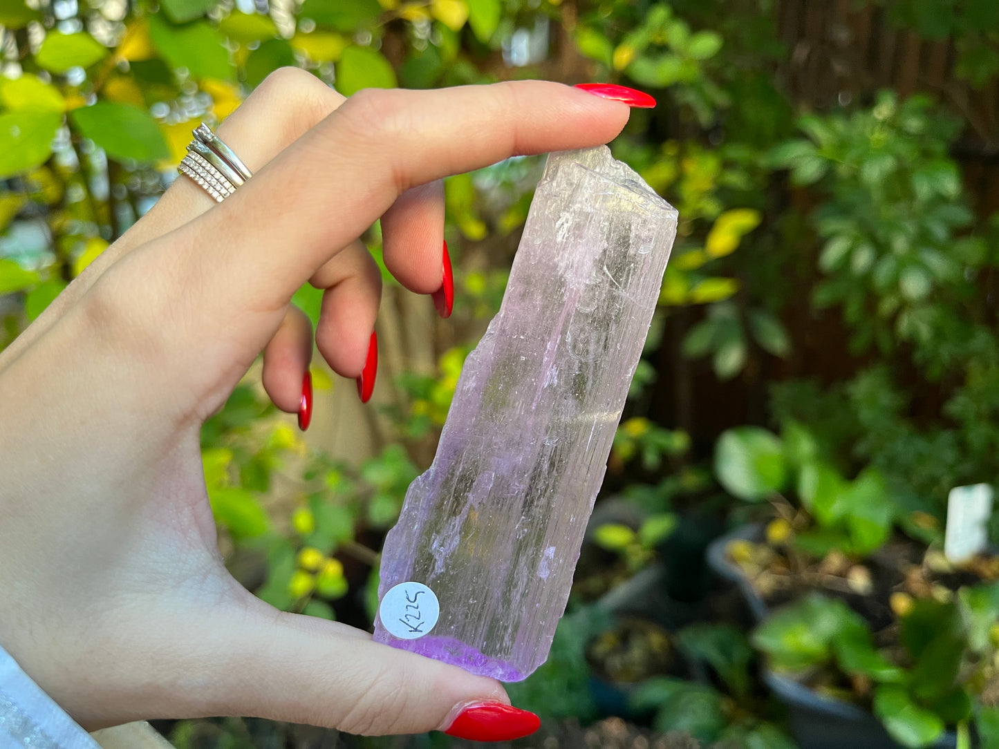 AAA Raw Kunzite